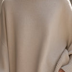 Abigail | Women's Oversized Jumper - Olive Green