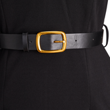 Wrap-Neck Pencil Midi Dress Belted Everyday