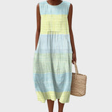 Knee-Length Everyday Dress Relaxed Flowing Cut