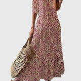Boho Vintage Summer Dress Everyday Fit