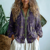 Denise | Women's Long Sleeve V Neck Cardigan