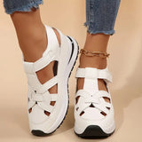 Orthopaedic Sandals Wrap-Front Raised Sole
