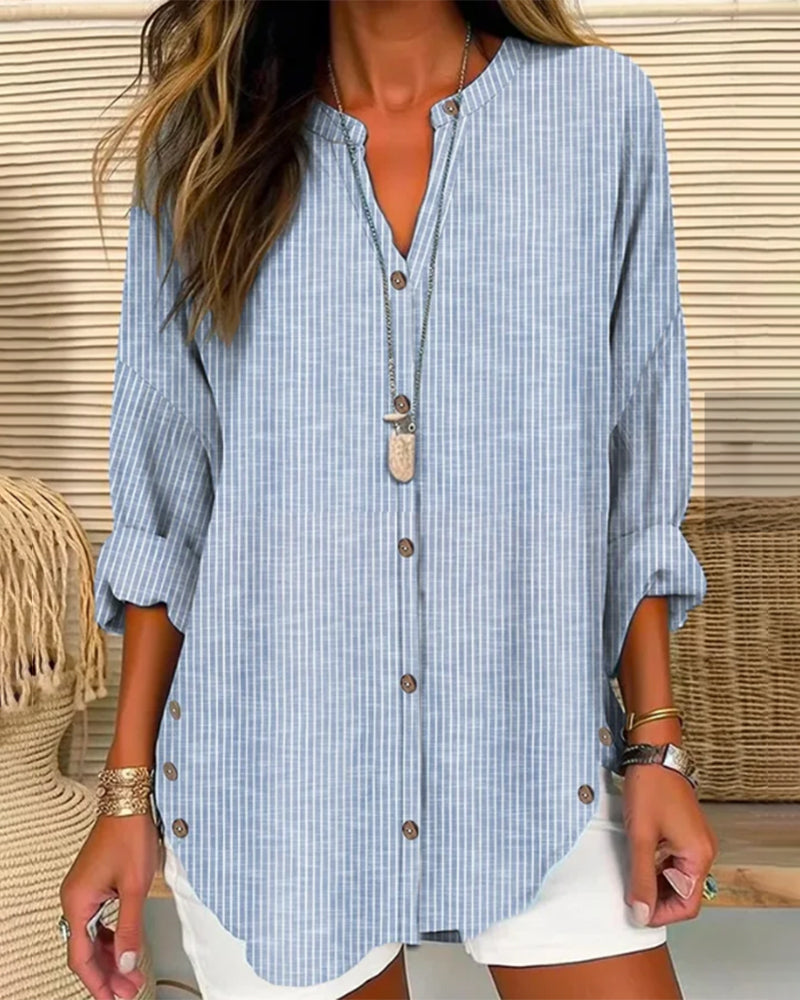 Anita | Women's Long Sleeve Oversized Blouse