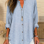 Anita | Women's Long Sleeve Oversized Blouse