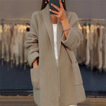Sienna | Women's Oversized Wool Blend Chunky Coat