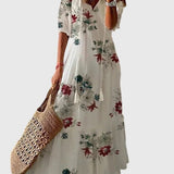 Boho Vintage Summer Dress Everyday Fit