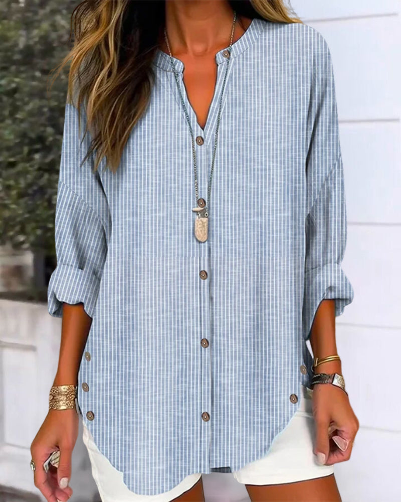 Anita | Women's Long Sleeve Oversized Blouse