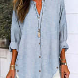 Anita | Women's Long Sleeve Oversized Blouse