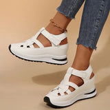 Orthopaedic Sandals Wrap-Front Raised Sole