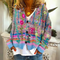 Alexis | Women's Floral Cardigan - Blue