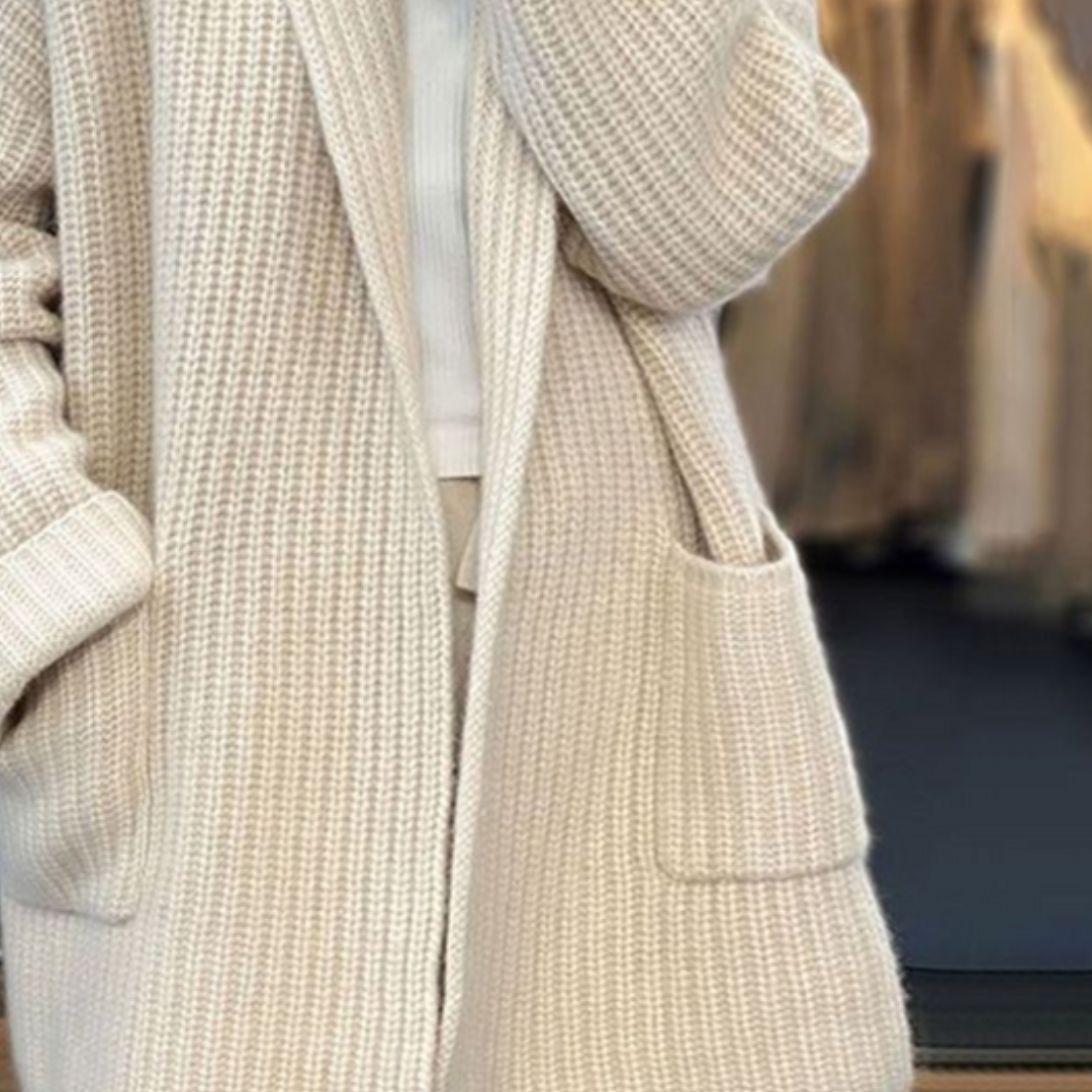 Sienna | Women's Oversized Wool Blend Chunky Coat