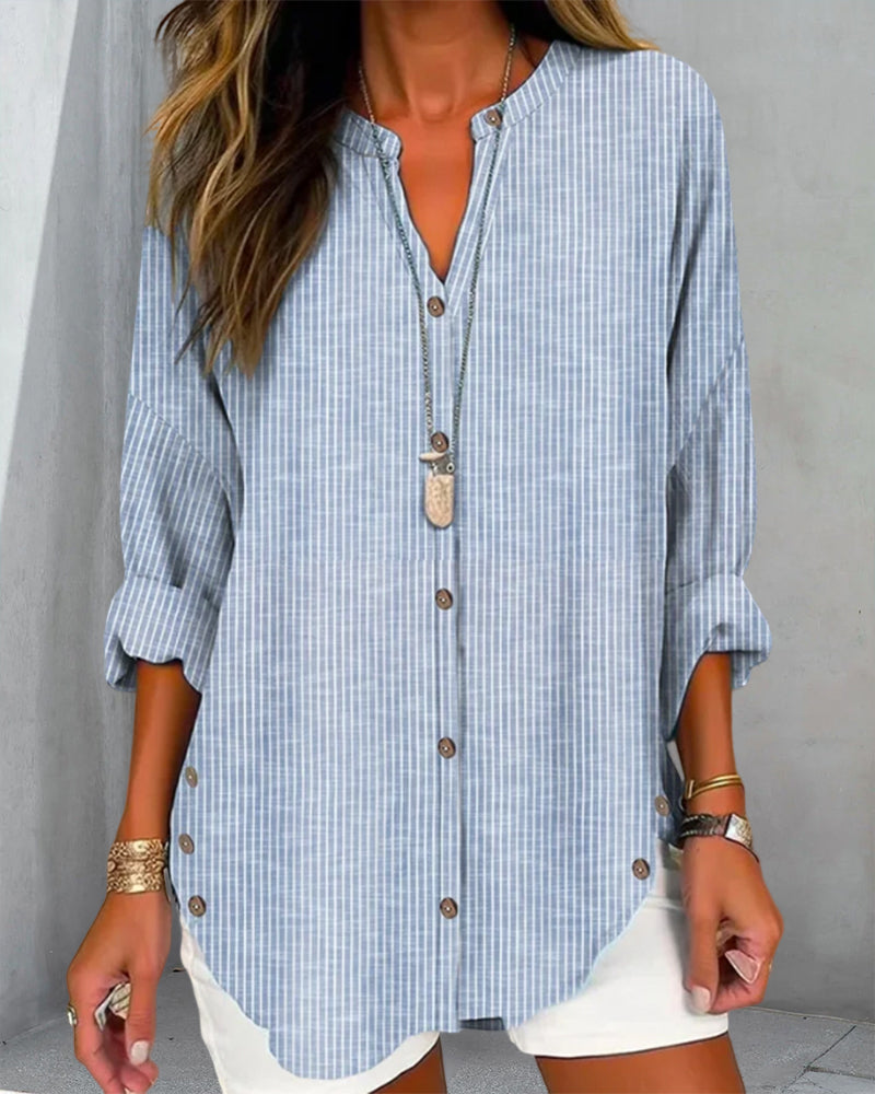 Anita | Women's Long Sleeve Oversized Blouse