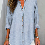 Anita | Women's Long Sleeve Oversized Blouse