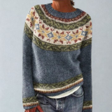 Vintage Knit Jumper Retro Everyday Knitwear
