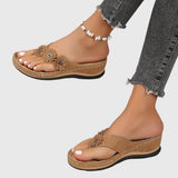 Orthopaedic Flip Flops Cushioned Summer Shoes
