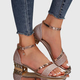 Orthopaedic Heeled Sandals Cushioned Summer Shoes