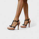 Orthopaedic Court Heels Cushioned Everyday Sole