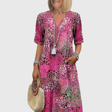 Floral Midi Dress Everyday Summer Print