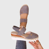 Orthopaedic Platform Sandals Ventilated Cushioned Sole
