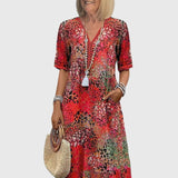 Floral Midi Dress Everyday Summer Print