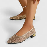 Orthopaedic Shoes Metallic Everyday Cushioned Sole