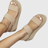 Orthopaedic Sandals Platform Ankle Strap Cushioned Sole
