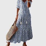 Boho Vintage Summer Dress Everyday Fit