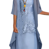 Sheer Sleeve Wedding Guest Midi Dress