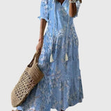 Boho Vintage Summer Dress Everyday Fit