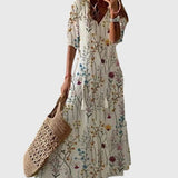 Boho Vintage Summer Dress Everyday Fit