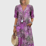 Floral Midi Dress Everyday Summer Print