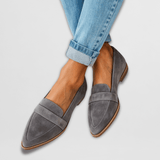 Orthopaedic Suede Loafers Soft Cushioned Sole