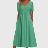 Fitted Occasion Dress Smooth Everyday Silhouette