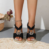 Orthopaedic Sandals Metallic Everyday Cushioned Sole