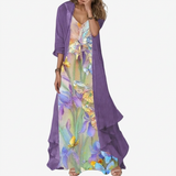 Two-Piece Maxi Dress Set Everyday Co-Ord