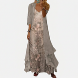 Two-Piece Maxi Dress Set Everyday Co-Ord
