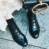 Rosie | Women's Leather Look Ankle Boots