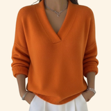 V-Neck Jumper Soft Everyday Knitwear