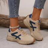 Orthopaedic Trainers Retro Lace-Up Cushioned Sole