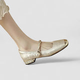 Orthopaedic Mary Jane Shoes Cushioned Sole