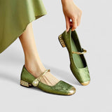 Orthopaedic Mary Jane Shoes Cushioned Sole