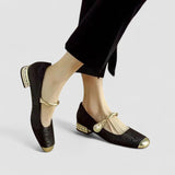 Orthopaedic Mary Jane Shoes Cushioned Sole