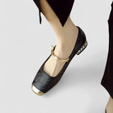 Orthopaedic Mary Jane Shoes Cushioned Sole