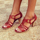 Orthopaedic Heel Sandals Cushioned Summer Shoes