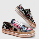 Orthopaedic Slip-On Shoes Printed Cushioned Sole
