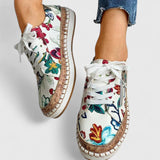 Orthopaedic Slip-On Shoes Printed Cushioned Sole
