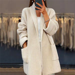 Sienna | Women's Oversized Wool Blend Chunky Coat