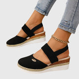 Orthopaedic Platform Sandals Ventilated Cushioned Sole