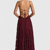 Cowl Neck Maxi Dress Flowy Evening Dress