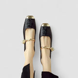 Orthopaedic Mary Jane Shoes Cushioned Sole